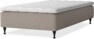 Delux Sense - Ramsäng, enkelsäng med bäddmadrass - Beige
