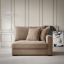 Rossi - 1,5-sits med armstöd höger - Beige