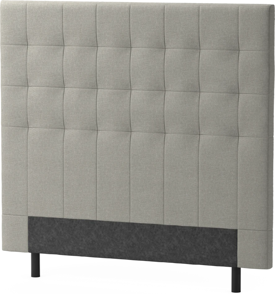 Delux Trensad - Sänggavel, 90-210 cm - Grå