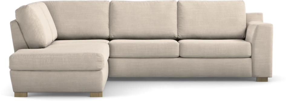 Friday - 2,5-sits soffa med divan vänster - Beige