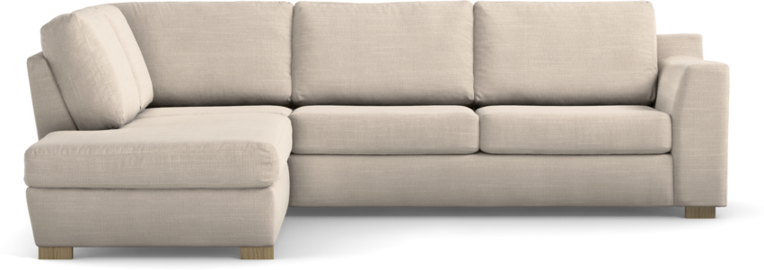 Friday - 2,5-sits soffa med divan vänster - Beige