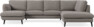 Madison Lux - 2-sits soffa med schäslong vänster och divan höger - Beige