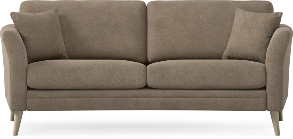 Eden - 2,5-sits soffa svängd - Brun