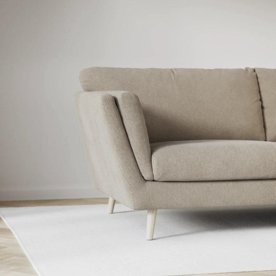 Madison Lux - 2-sits soffa med divan vänster och schäslong höger - Beige