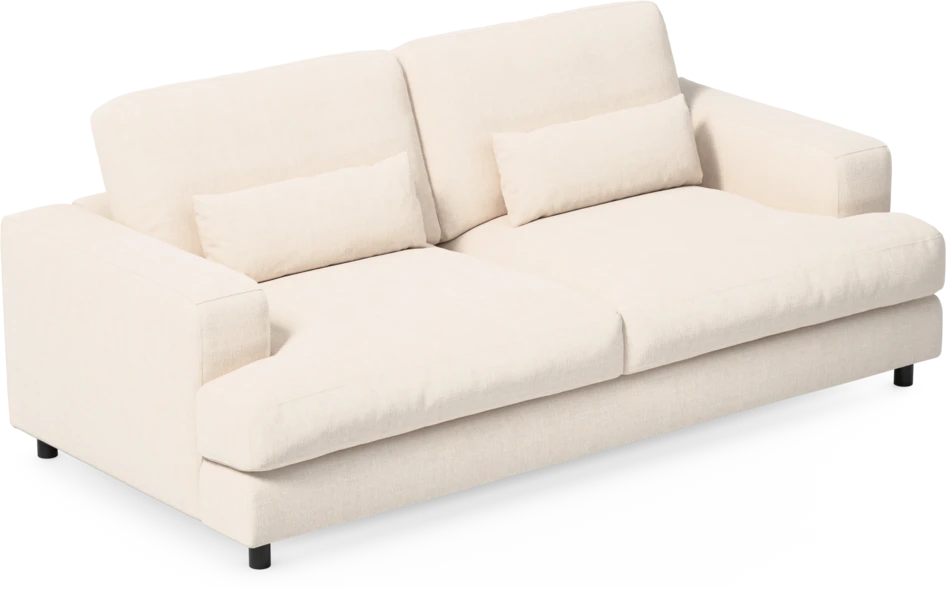 Noma - 3-sits soffa - Vit