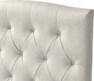 Delux Välvd - Sänggavel, 90-210 cm - Beige