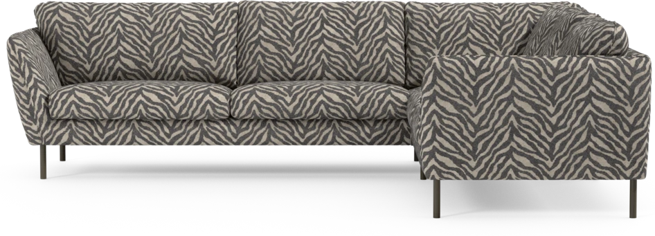 Madison Lux - Hörnsoffa 3+2-sits, hörn 1 - Svart