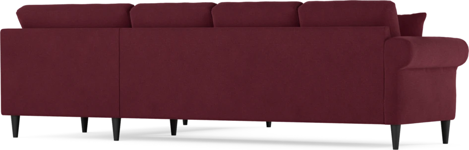 Eden - Hörnsoffa, 3+2-sits - Röd