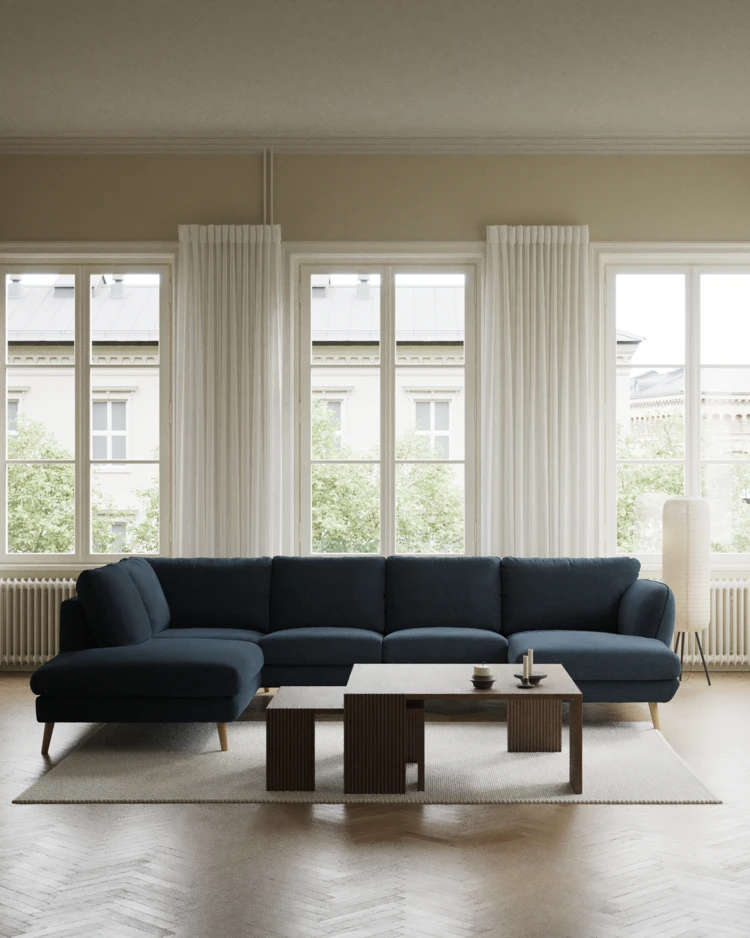 Madison Lux - 2-sits soffa med divan vänster och schäslong höger - inspiration