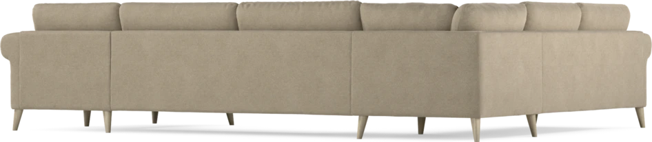 Bridge - Hörnsoffa, 2+3-sits med schäslong höger - Beige