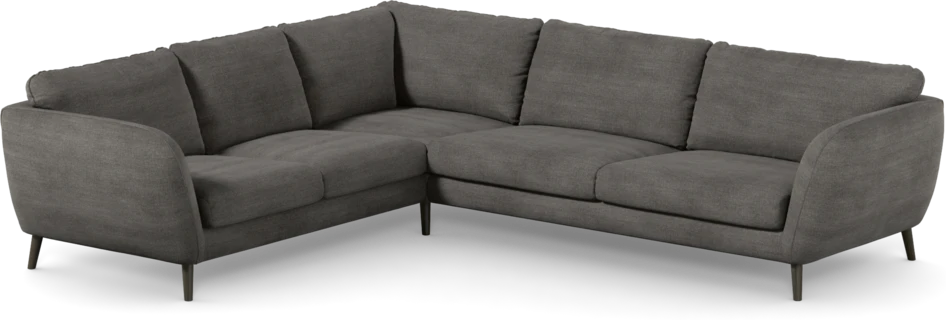 Madison Lux - Hörnsoffa 2+3-sits, hörn 1 - Grå