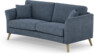 Eden - 2,5-sits soffa svängd - Blå