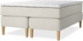 Delux Exclusive - Kontinentalsäng, dubbelsäng med bäddmadrass - Beige