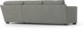 Friday - 2,5-sits soffa med divan höger - Grå