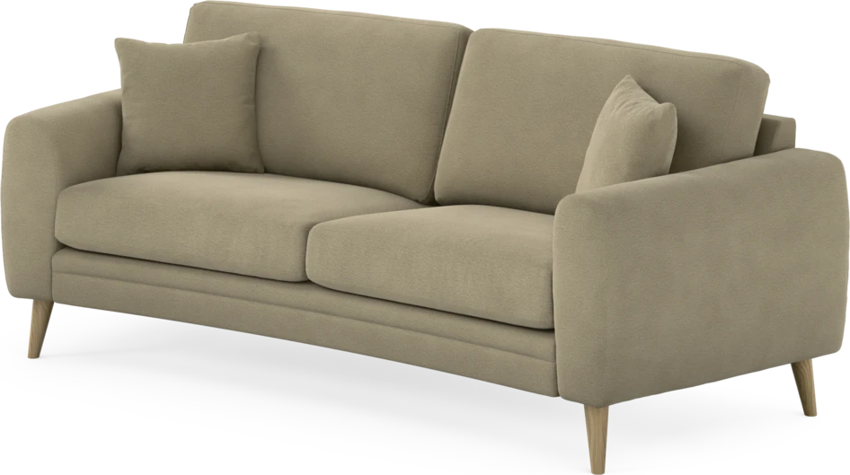 Eden - 2,5-sits soffa svängd - Beige