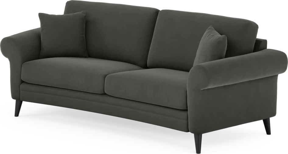 Eden - 2,5-sits soffa svängd - Grå