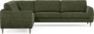 Bridge - Hörnsoffa, 2+3-sits - Grön