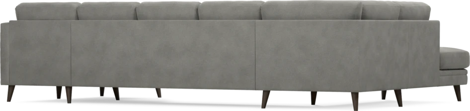 Eden - 3-sits soffa med divan vänster och schäslong höger - Grå