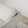 Madison - 3-sits soffa med divan vänster - Vit