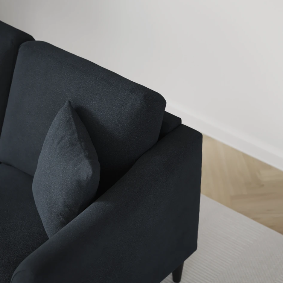 Eden - 3-sits soffa - Blå