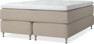 Delux Exclusive - Kontinentalsäng, dubbelsäng med bäddmadrass - Beige