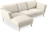 Madison Lux - 2-sits soffa med schäslong vänster - Vit