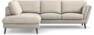 Madison Lux - 2-sits soffa med divan vänster - Beige