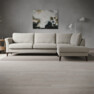 Bridge - 3-sits soffa med divan höger - Brun