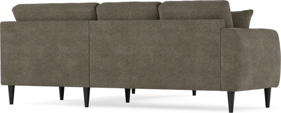 Eden - Hörnsoffa, 2+2-sits - Brun