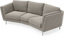 Madison - 3-sits soffa svängd, 70 cm - Grön