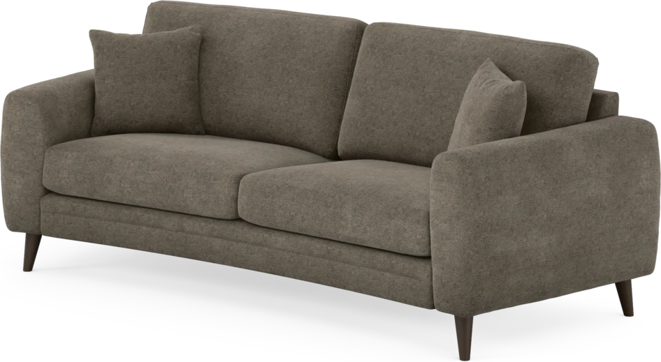 Eden - 2,5-sits soffa svängd - Brun