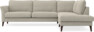 Bridge - 3-sits soffa med divan höger - Brun