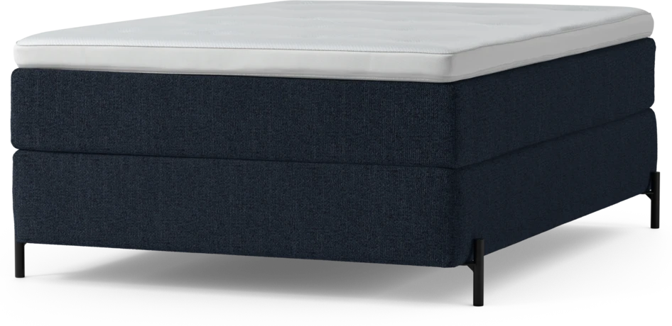 Delux Exclusive - Kontinentalsäng, enkelsäng 140 cm med bäddmadrass och sängben