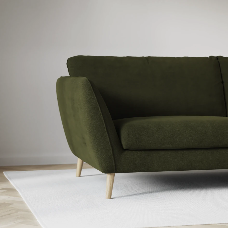Madison Lux - Hörnsoffa 2+3-sits, hörn 2 - Grön