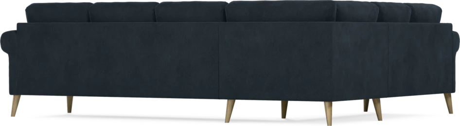 Eden - Hörnsoffa, 2+3-sits - Blå