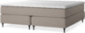 Delux Exclusive - Kontinentalsäng, dubbelsäng med bäddmadrass - Beige
