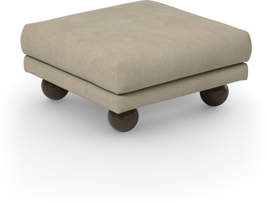 Harper - Fotpall - Beige