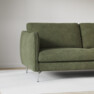 Madison Lux - 2-sits soffa med schäslong vänster - Grön