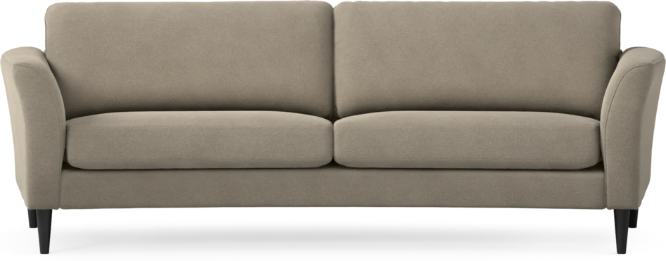 Bridge - 3-sits soffa svängd - Beige