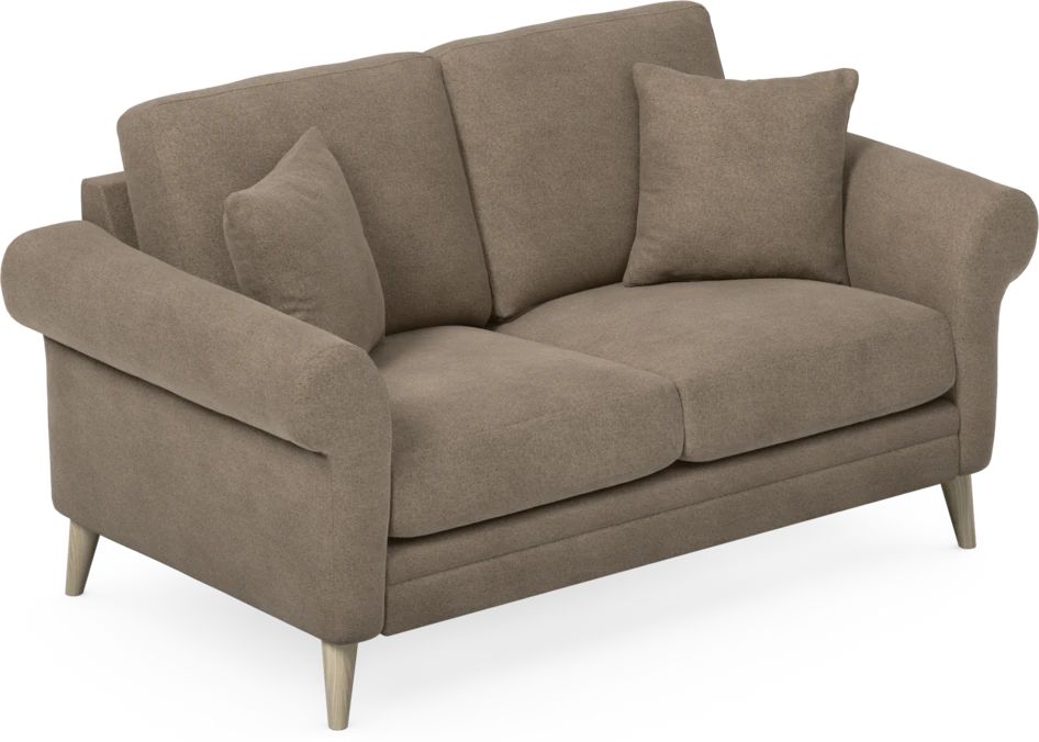Eden - 2-sits soffa - Brun