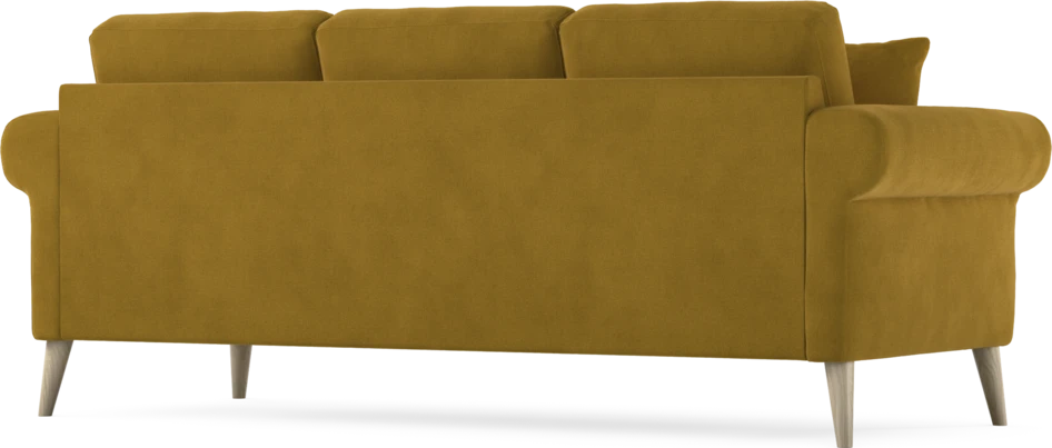 Eden - 3-sits soffa - Gul