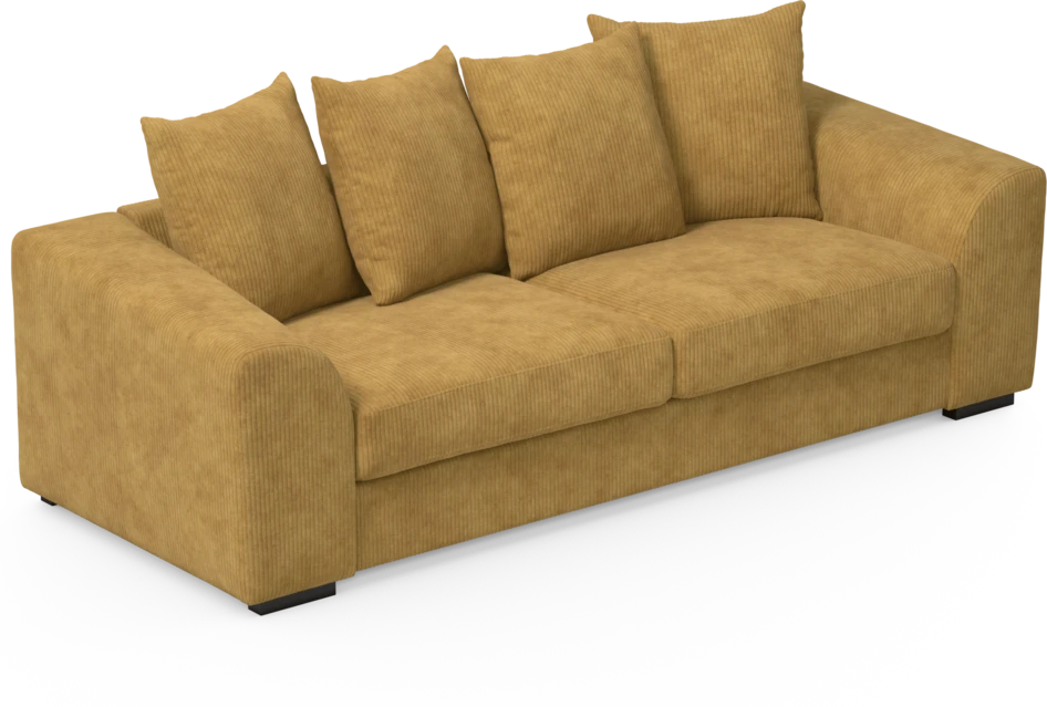 Town - 3-sits soffa - Gul