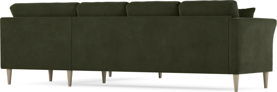 Eden - Hörnsoffa, 3+2-sits - Grön