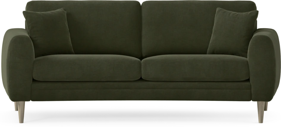 Eden - 2,5-sits soffa svängd - Grön