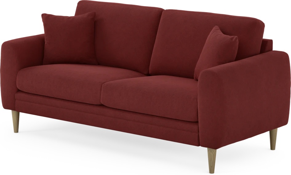 Eden - 2,5-sits soffa - Röd