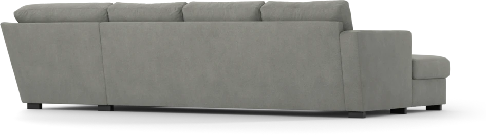 Friday - 3-sits soffa med schäslong vänster och divan höger - Grå