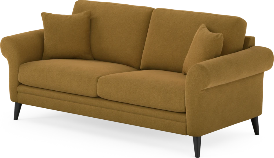 Eden - 2,5-sits soffa - Gul