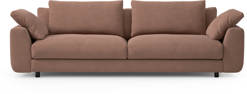 Amie - 4-sits soffa - Rosa