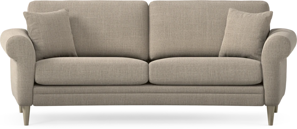 Eden - 2,5-sits soffa svängd - Beige