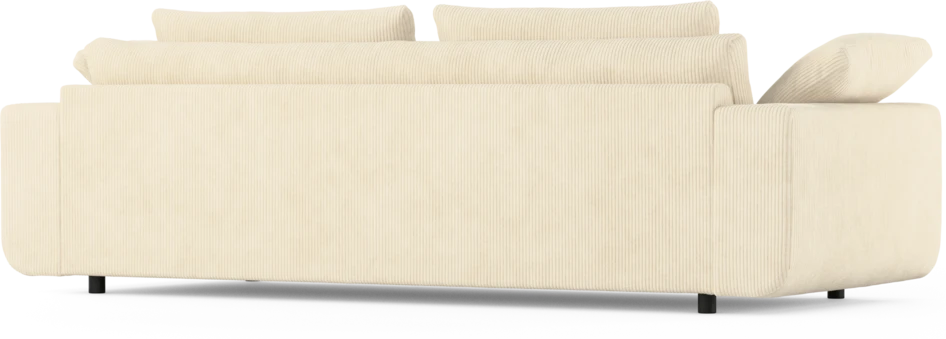 Amie - 4-sits soffa - Vit